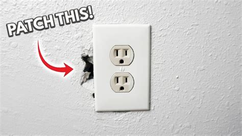 how to patch drywall around electrical box|electrical box repair.